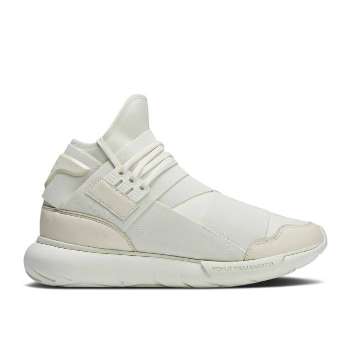 アディダス Adidas 【 Y-3 Qasa High \u0027Cream White\u0027 Men Off White/Cream White/Wonder White 】 ご機嫌 メンズ 白いこと 白いこと 皮膚軟化剤