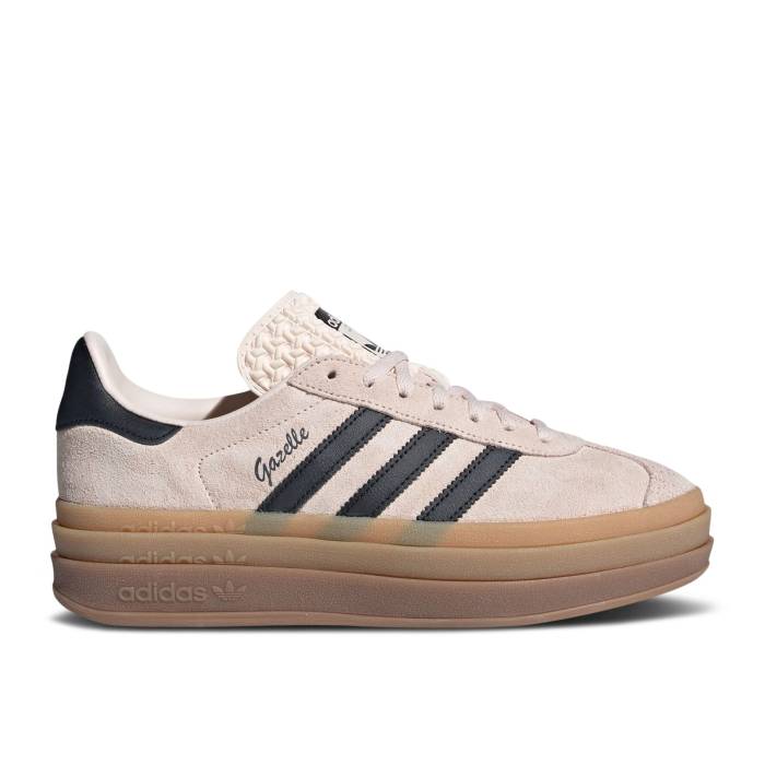 アディダス Adidas 【 Wmns Gazelle Bold \u0027Wonder Quartz Black Gum\u0027 Women Wonder Quartz/Core Black/Core Black 】 ガゼル 黒いこと 黒いこと レディース 中核グループ 黒いこと 黒いこと