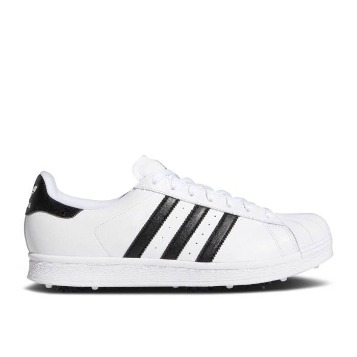 アディダス Adidas 【 Superstar Golf \u0027White Black\u0027 Men Footwear White/Core Black/Gold Metallic 】 Superstar はやりっ児 golf ゴルフ メンズ 白いこと 白いこと 中核グループ 黒いこと 黒いこと ゴールド