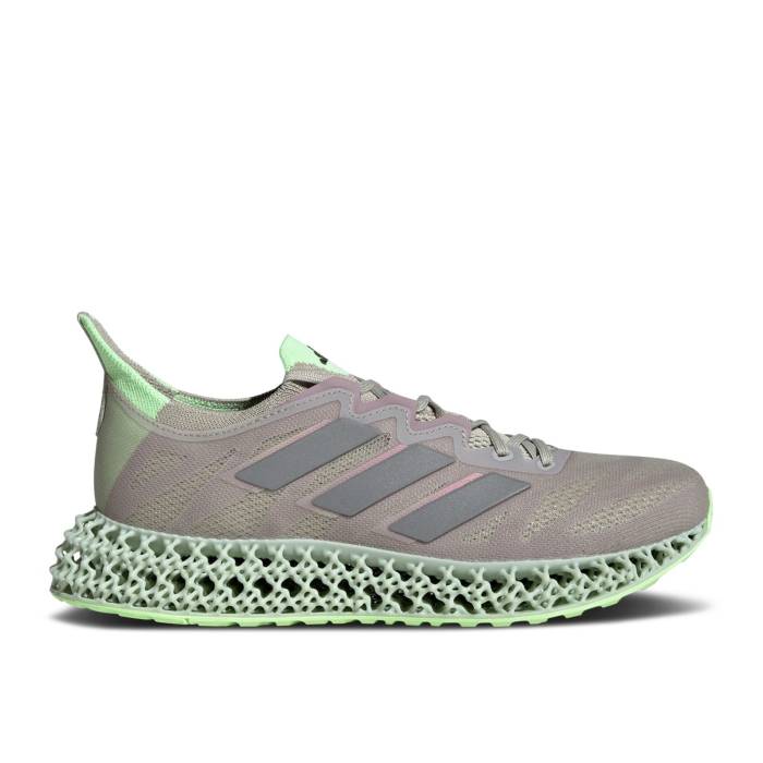アディダス Adidas 【 Wmns 4Dfwd 3 \u0027Putty Grey Green Spark\u0027 Women Putty Grey/Matte Silver/Green Spark 】 薄墨色 薄墨色 green 緑・緑であること レディース 薄墨色 薄墨色 Silver しろがね色・しろがね色 green 緑・緑であること