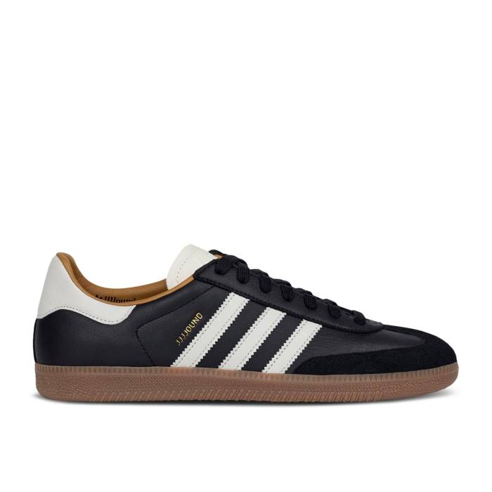 アディダス Adidas 【 Jjjjound X Samba Og Made In Germany \u0027Core Black\u0027 Men Core Black/Off White/Gum 】 サンバ メンズ 中核グループ 黒いこと 黒いこと 白いこと 白いこと