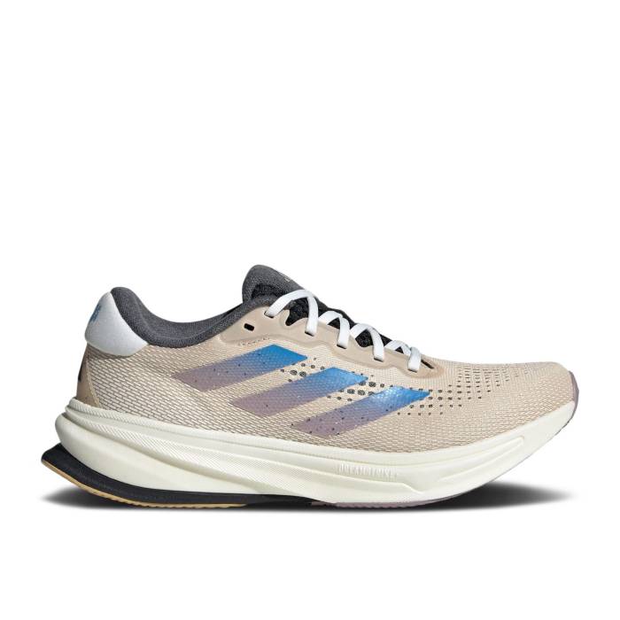 アディダス Adidas 【 Wmns Supernova Rise \u0027Move For The Planet\u0027 Women Crystal Sand/Blue Burst/Preloved Fig 】 スーパーノバ・ノヴァ ライズ レディース 砂色・沙子 青み 青色 張りさける