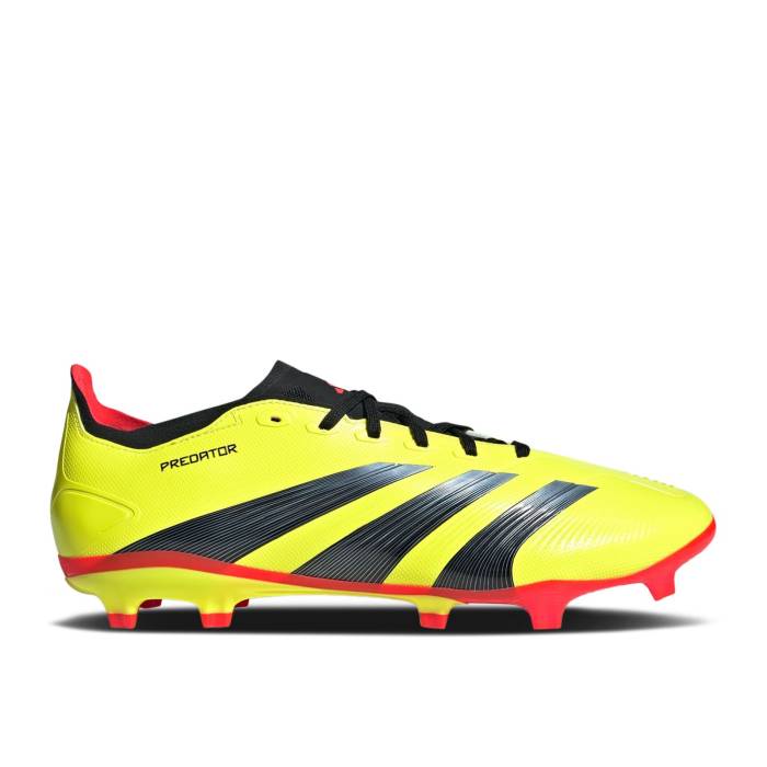 アディダス Adidas 【 Predator 24 League Low Fg \u0027Energy Citrus Pack\u0027 Men Team Solar Yellow/Core Black/Solar Red 】 プレデター メンズ Team 野球クラブ yellow 黄味がかった・黄色 中核グループ 黒いこと 黒いこと Red 赤・赤いこと