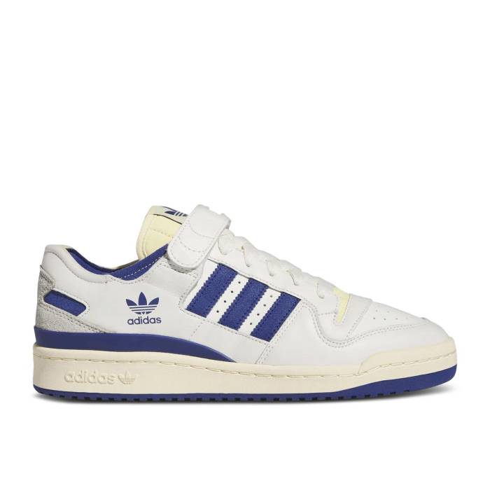 アディダス Adidas 【 Forum 84 Low \u0027White Victory Blue Easy Yellow\u0027 Men Cloud White/Victory Blue/Easy Yellow 】 討論会 Victory 白星 青み 青色 メンズ 白いこと 白いこと Victory 白星 青み 青色 yellow