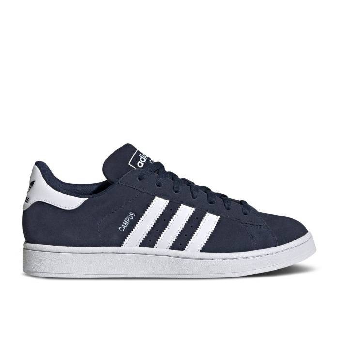 アディダス Adidas 【 Campus 2 \u0027Collegiate Navy\u0027 Men Collegiate Navy/Cloud White/Core Black 】 構内 メンズ 紺色 米国海軍 白いこと 白いこと 中核グループ 黒いこと 黒いこと