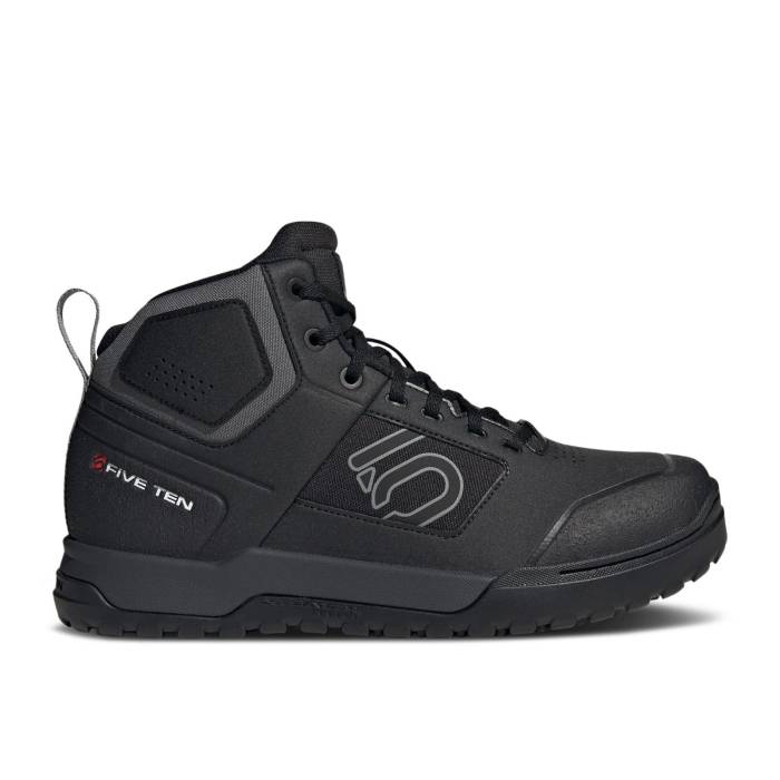 アディダス Adidas 【 Five Ten Impact Pro Mid \u0027Black\u0027 Men Core Black/Grey Three/Grey Six 】 差しひびき 労働者階級 ミッド メンズ 中核グループ 黒いこと 黒いこと 薄墨色 薄墨色