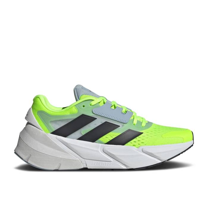 アディダス Adidas 【 Adistar 2.0 'Lucid Lemon' Men Lucid Lemon/Carbon/Wonder Blue 】 メンズ カーボン 青色 ブルー｜スニケス