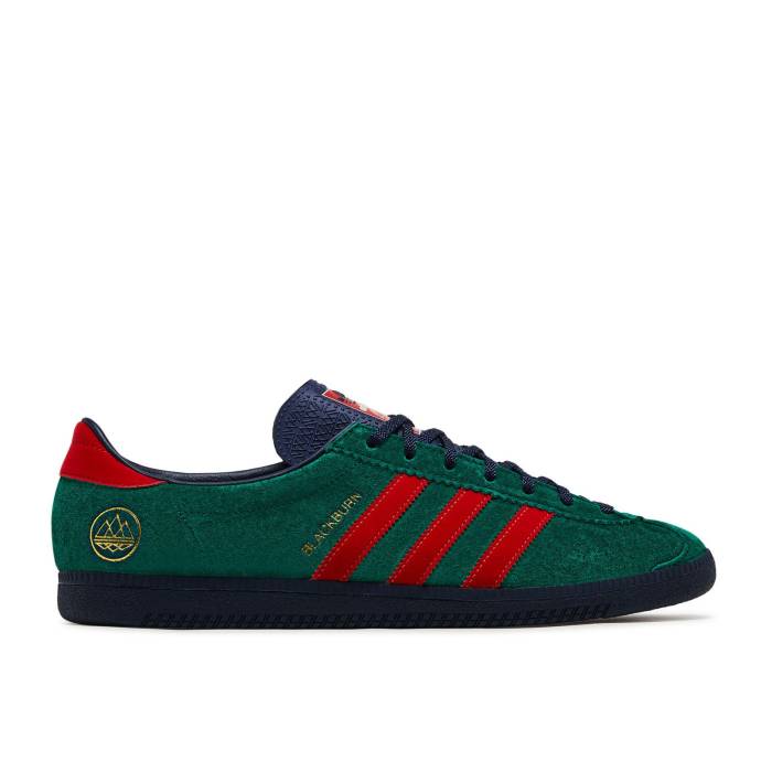 アディダス Adidas 【 Blackburn Spzl \u0027Collegiate Green\u0027 2024 Men Collegiate Green/Better Scarlet/Night Indigo 】 メンズ green 緑・緑であること ナイト爵 藍色・インディゴ
