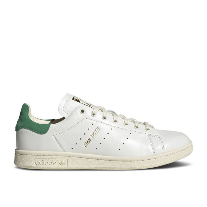 アディダス Adidas 【 Stan Smith Lux \u0027White Green\u0027 Men Cloud White/Cream White/Green 】 メンズ 白いこと 白いこと 皮膚軟化剤 green 緑・緑であること