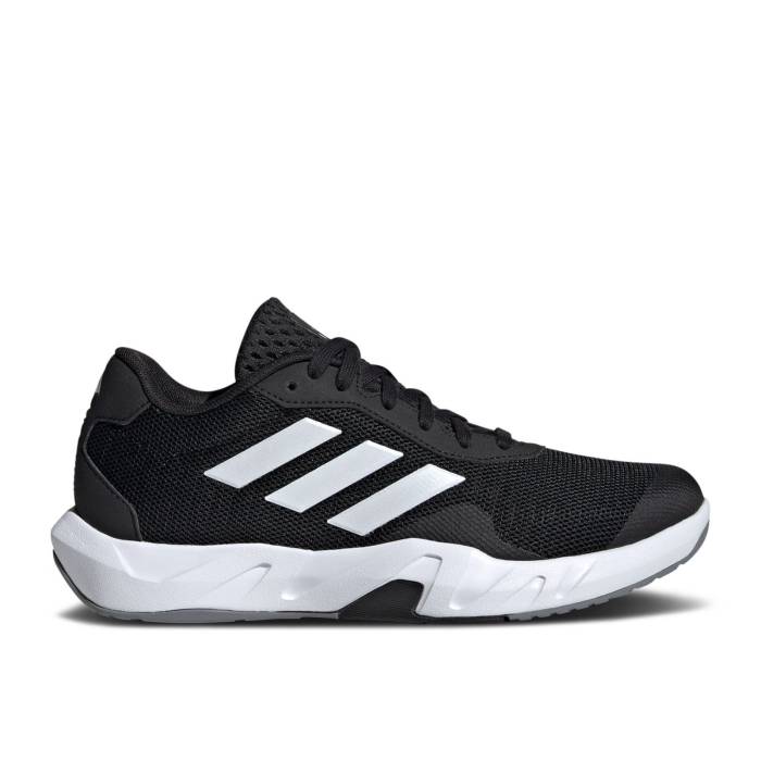 アディダス Adidas 【 Wmns Amplimove 'Black White Grey' Women Core Black/Cloud White/Grey Six 】 白色 ホワイト レディース コア 黒色 ブラック 白色 ホワイト 灰色 グレー