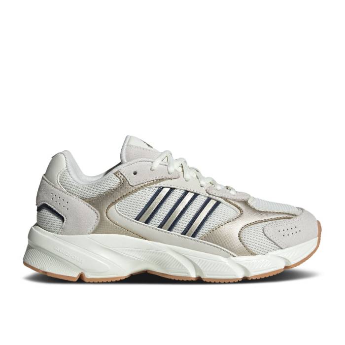 アディダス Adidas 【 Wmns Crazychaos 2000 \u0027White Cyber Metallic Grey\u0027 Women Off White/Cyber Metallic/Orbit Grey 】 レディース 白いこと 白いこと 薄墨色 薄墨色