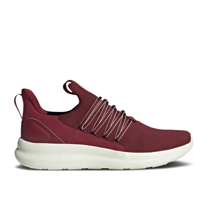 アディダス Adidas 【 Lite Racer Adapt 7.0 \u0027Collegiate Burgundy\u0027 Men Collegiate Burgundy/Shadow Red/Off White 】 点火装置 アダプト メンズ ぶどう酒色・バーガンディー シャドー・シャドウ Red 赤・赤いこと 白いこと ホワイ