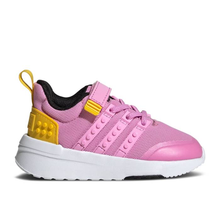 アディダス Adidas 【 Lego X Racer Tr21 El I \u0027Bliss Orchid\u0027 Infant Bliss Orchid/Bliss Orchid/Core Black 】 もの言う花 中核グループ 黒いこと 黒いこと