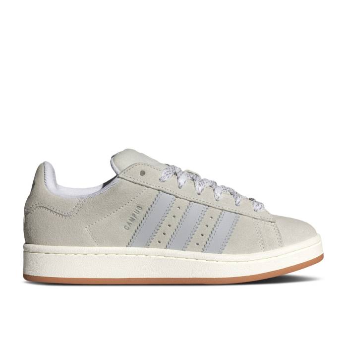 アディダス Adidas 【 Wmns Campus 00S \u0027Grey Off White\u0027 Women Cloud White/Grey Two/Off White 】 校庭 レディース 白いこと 白いこと 薄墨色 薄墨色