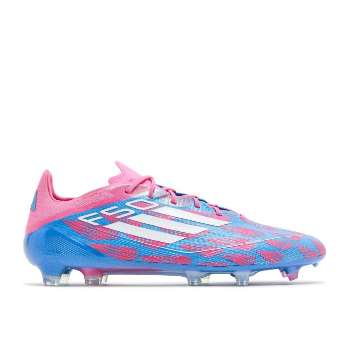 アディダス Adidas 【 Adizero F50 Elite Fg Reemergence Pack Men Solar Blue/Cloud White/Solar Pink 】 アディゼロ エリート メンズ 青色 ブルー 白色 ホワイト pink ピンク
