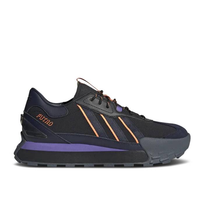 アディダス Adidas 【 Futro Mixr \u0027Black Purple Rush\u0027 Men Core Black/Legend Ink/Purple Rush 】 Purple 紫・パープル メンズ 中核グループ 黒いこと 黒いこと Legend 先祖伝承 Purple 紫・パープル rush 混雑時