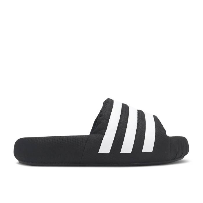 アディダス Adidas 【 Adilette 24 Slide \u0027Black White\u0027 Men Core Black/Cloud White/Core Black 】 アディレッタ Slide サンダル メンズ 中核グループ 黒いこと 黒いこと 白いこと 白いこと