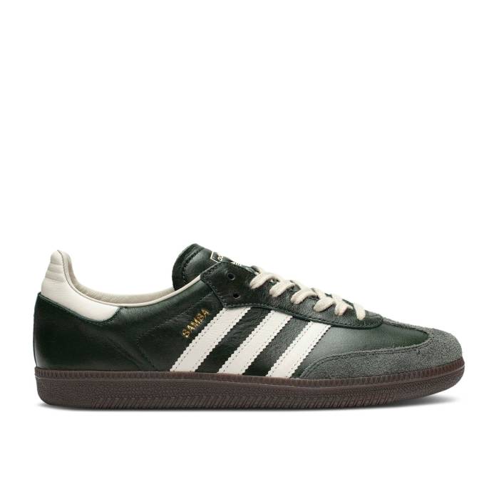 アディダス Adidas 【 Sneakersnstuff X Samba Og \u002725Th Anniversary\u0027 Men Shadow Green/Footwear White/Legend Ivy 】 サンバ メンズ シャドー・シャドウ green 緑・緑であること 白いこと 白いこと Legend 伝え話し