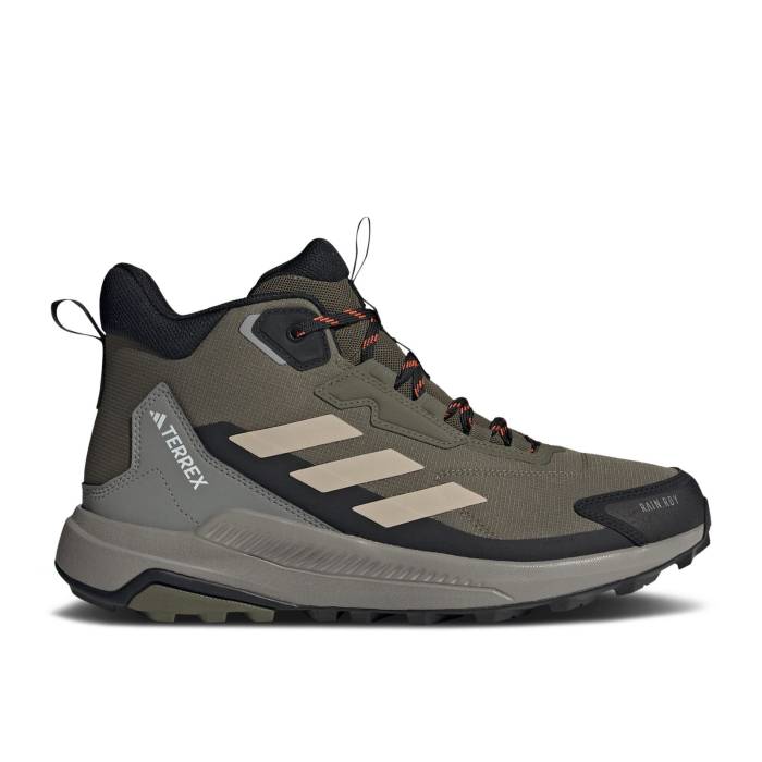 アディダス Adidas 【 Terrex Anylander Mid Rain.rdy Olive Strata Men Olive Strata/Wonder Beige/Core Black 】 ミッド メンズ olive オリーブ ベージュ コア 黒色 ブラック