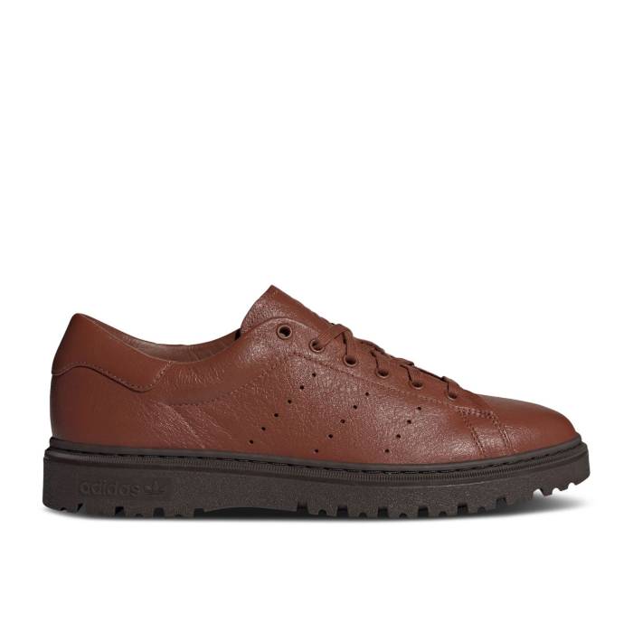 アディダス Adidas 【 Stan Smith Freizeit \u0027Redwood\u0027 Men Redwood/Redwood/Dark Brown 】 メンズ 赤いこと白木 赤銅色 赤銅色