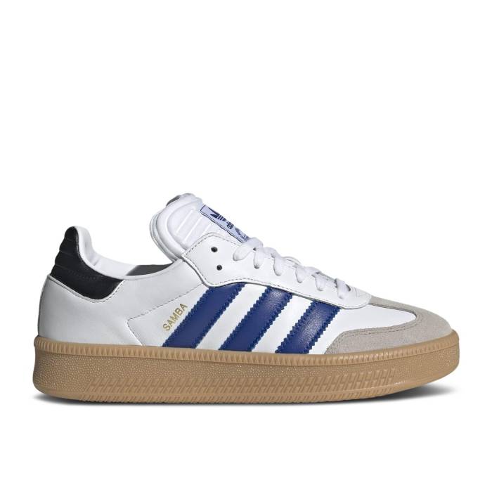 アディダス Adidas 【 Samba Xlg White Royal Blue Gum Men Footwear White/Royal Blue/Phantom 】 サンバ 青色 ブルー メンズ 白色 ホワイト 青色 ブルー