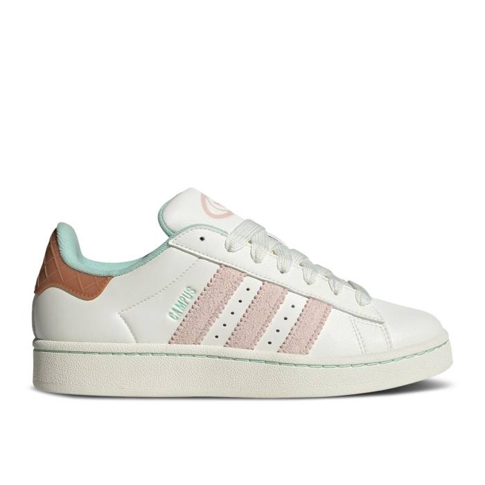 アディダス Adidas 【 Wmns Campus 00S 'Ice Cream' Women Core White/Sandy Pink/Off White 】 キャンパス レディース コア 白色 ホワイト pink ピンク 32,825円