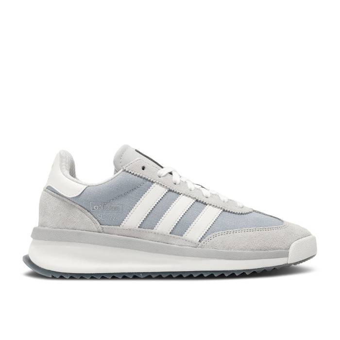 アディダス Adidas 【 Sl72 Rtn \u0027Halo Silver Denim\u0027 Men Halo Silver/Cloud White/Grey One 】 Silver しろがね色・しろがね色 メンズ Silver しろがね色・しろがね色 白いこと 白いこと 薄墨色 薄墨色