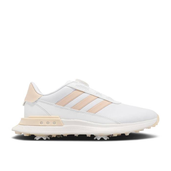 アディダス Adidas 【 Wmns S2G 24 Boa Golf \u0027White Wonder Quartz\u0027 Women Cloud White/Wonder Quartz/Off White 】 golf ゴルフ レディース 白いこと 白いこと
