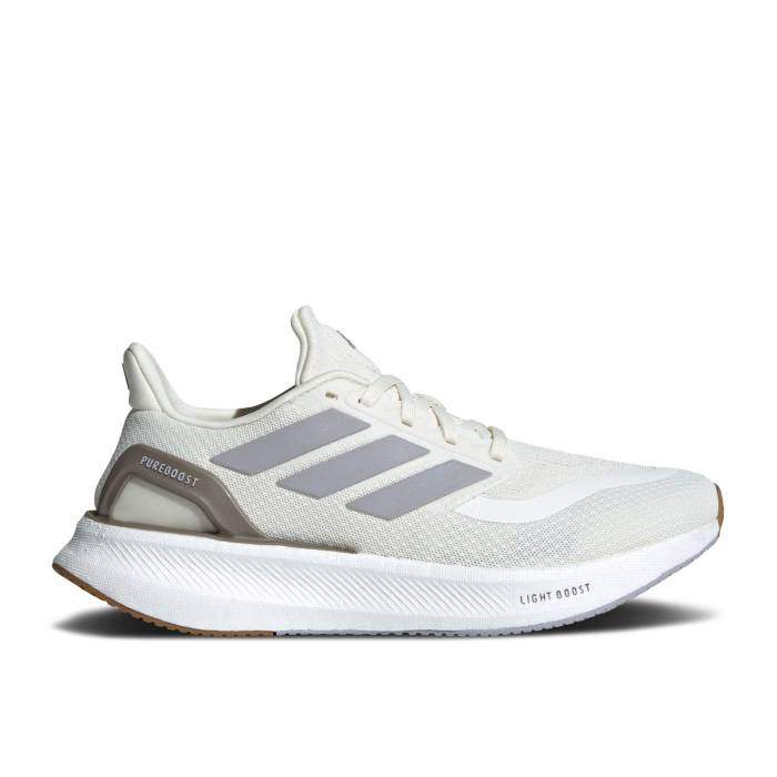 アディダス Adidas 【 Wmns Pureboost 5 \u0027Glory Grey Cyber Metallic\u0027 Women Core White/Glory Grey/Cyber Metallic 】 薄墨色 薄墨色 レディース 中核グループ 白いこと 白いこと 薄墨色 薄墨色