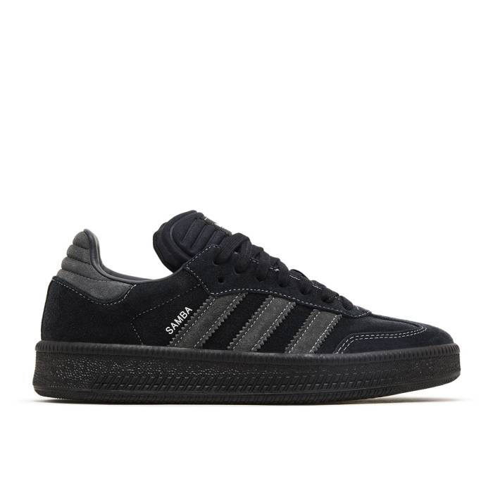 アディダス Adidas 【 Samba Xlg \u0027Black Carbon\u0027 Men Core Black/Carbon/Carbon 】 サンバ メンズ 中核グループ 黒いこと 黒いこと 炭素