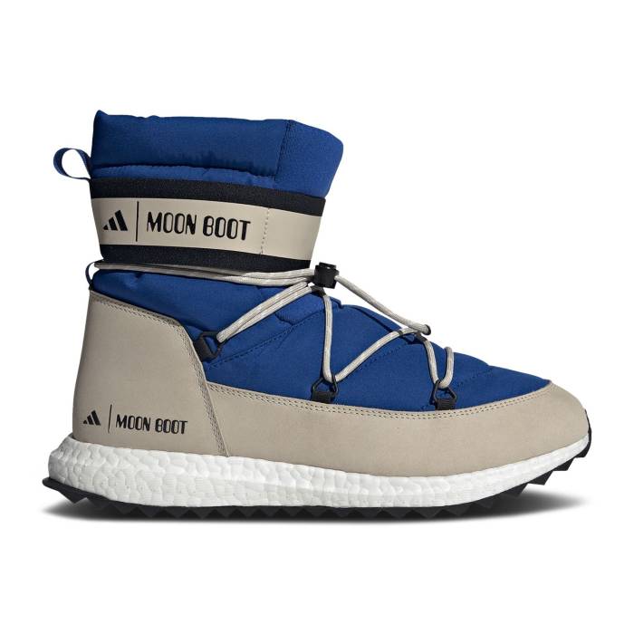 アディダス Adidas 【 Moon Boot X Moonboost High \u0027Power Blue\u0027 Men Power Blue/Power Blue/Core Black 】 ブーツ 御機嫌 メンズ Power 力強さ 青み 青色 中核グループ 黒いこと 黒いこと