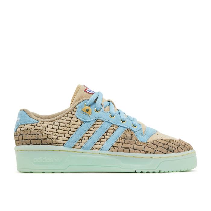 アディダス Adidas 【 Unheardof X Rivalry Low \u0027Building Bridges\u0027 Men Preloved Blue/Magic Beige 】 メンズ 青碧 青碧 神通力 ベージュ