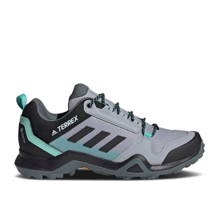 アディダス Adidas 【 Wmns Terrex Ax3 Gore-Tex \u0027Halo Silver Black Mint\u0027 Women Halo Silver/Core Black/Acid Mint 】 ゴアテックス Silver しろがね色・しろがね色 黒いこと 黒いこと レディース Silver しろがね色・しろがね色 中核グループ 黒いこと ブラジャー