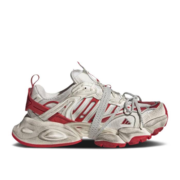 アディダス Adidas 【 Vento Xlg Deluxe White Red Men White/Red 】 デラックス メンズ 白色 ホワイト Red 赤・レッド