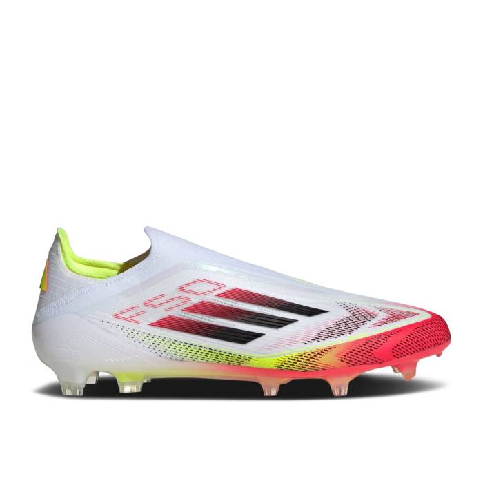 アディダス Adidas 【 Adizero F50 Elite Laceless Fg \u0027Pure Victory Pack\u0027 Men Cloud White/Core Black/Solar Yellow 】 アディゼロ エリート Victory 白星 メンズ 白いこと 白いこと 中核グループ 黒いこと 黒いこと yellow 黄味がかった・イエ