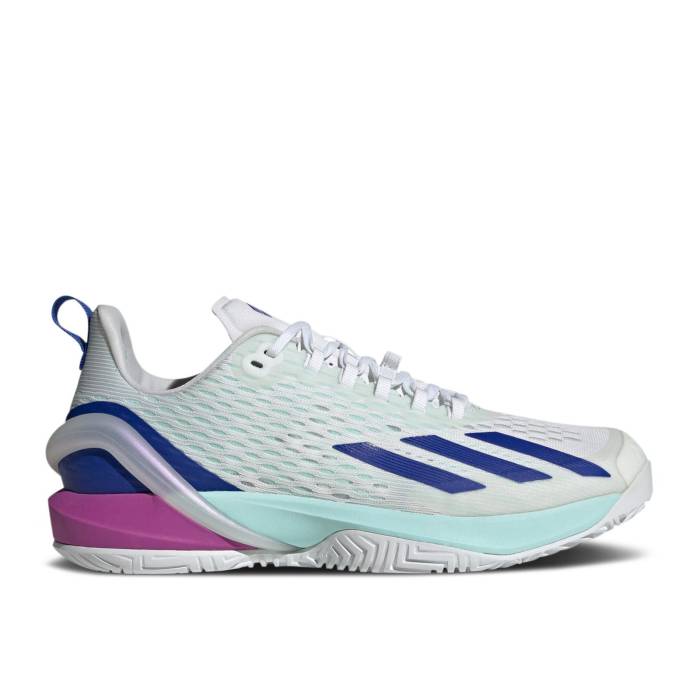アディダス Adidas 【 Adizero Cybersonic \u0027White Semi Flash Aqua\u0027 Men Cloud White/Lucid Blue/Semi Flash Aqua 】 アディゼロ メンズ 白いこと 白いこと 青み 青色 アクア