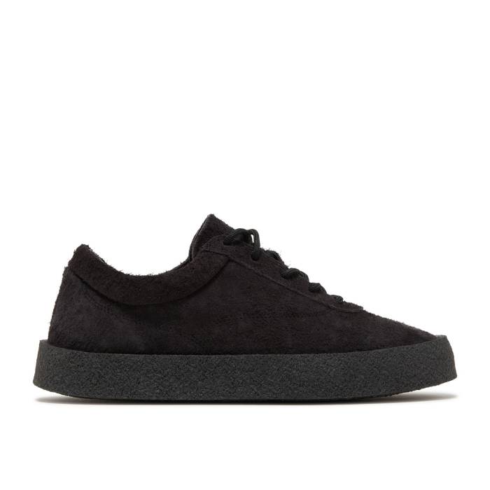 たわい無い Yeezy 【 Season 6 Crepe Sneaker \u0027Black\u0027 Men Black 】 縮緬 靴 スニーカー メンズ 黒いこと 黒いこと