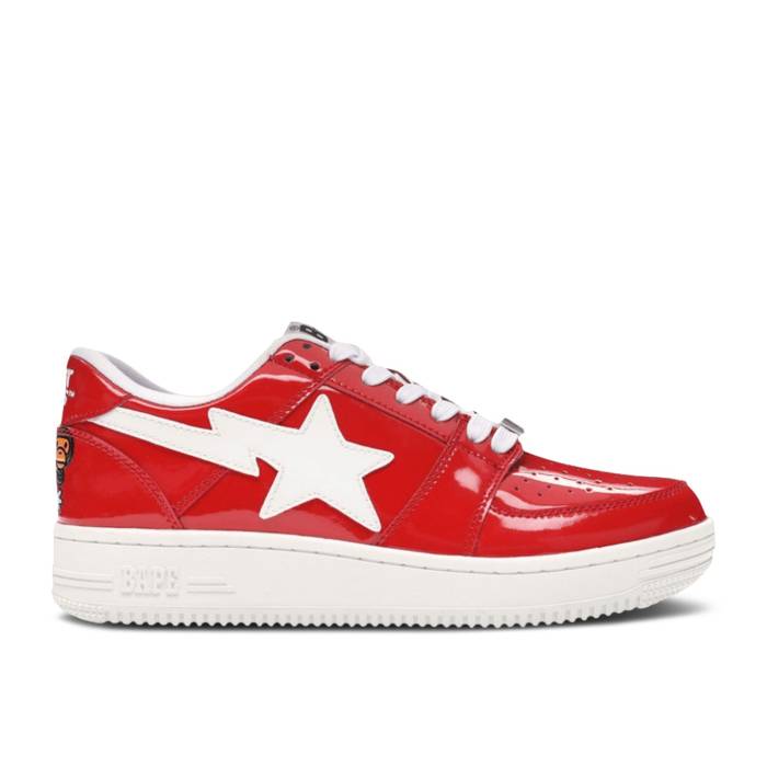 ベイプ Bape 【 Ghostbusters X Sta Low Red Baby Milo Men Red/White 】 メンズ Red 赤・レッド 白色 ホワイト