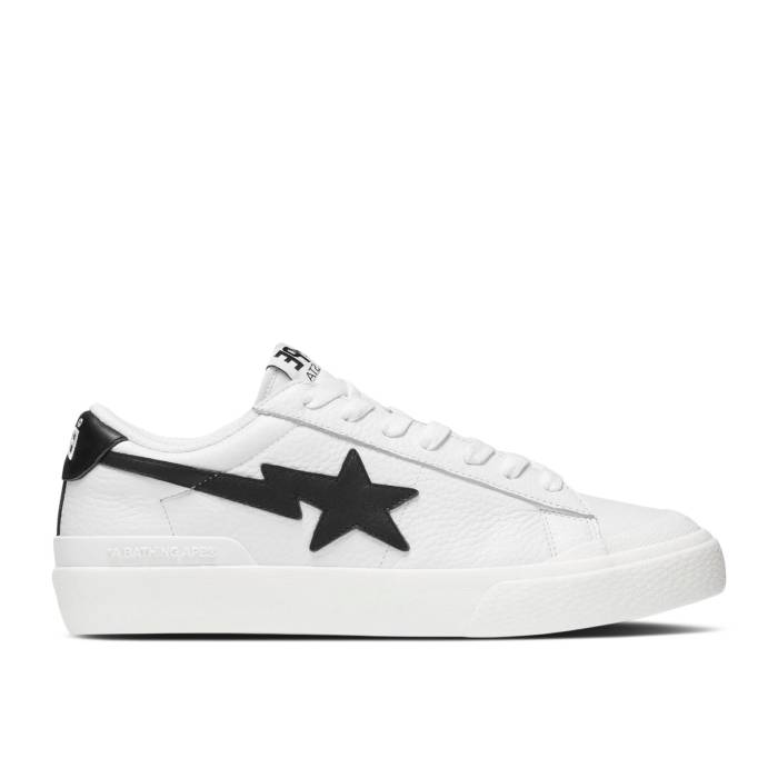 ベイプ Bape 【 Mad Sta White Black Men White/Black 】 メンズ 白色 ホワイト 黒色 ブラック