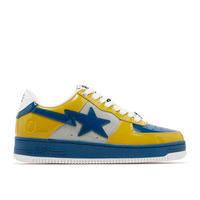 ベイプ Bape 【 Sta #2 'Yellow' Men Yellow/Blue 】 メンズ yellow 黄色・イエロー 青色 ブルー|スニケス