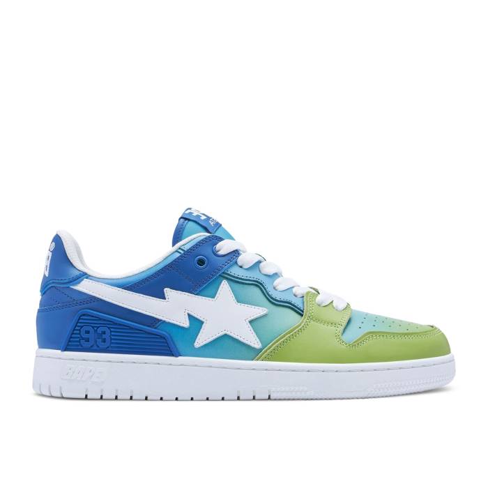 ベイプ Bape 【 Wmns Sk8 Sta #1 M1 'Blue Gradient' Women Blue 】 レディース 青色 ブルー