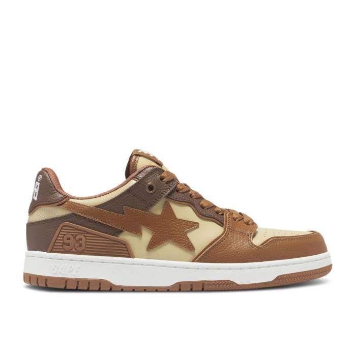 ベイプ Bape 【 Sk8 Sta #5 \u0027Brown\u0027 Men Brown 】 メンズ 赤銅色 赤銅色