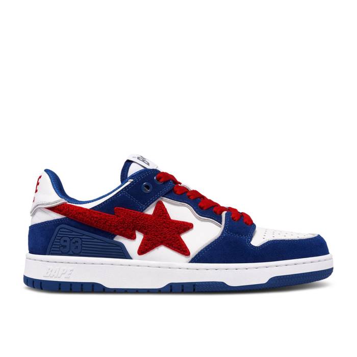 ベイプ Bape 【 Sk8 Sta #2 M2 'Blue' Men Blue 】 メンズ 青色 ブルー