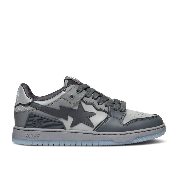 ベイプ Bape 【 Sk8 Sta #5 M2 Grey Men Grey 】 メンズ 灰色 グレー