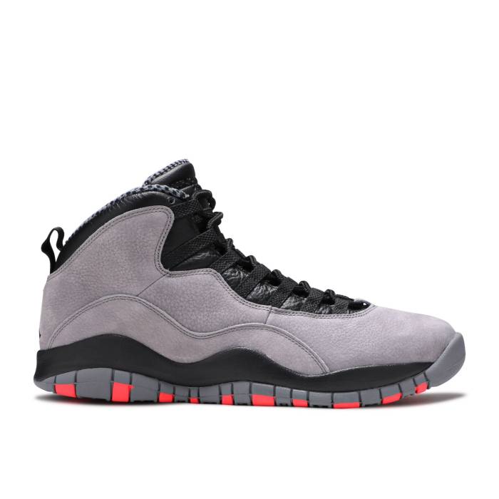 ナイキ エアジョーダン Air Jordan 【 Jordan 10 Retro Cool Grey Men Cool Grey/Infrared-Black 】 レトロ メンズ クール 灰色 グレー
