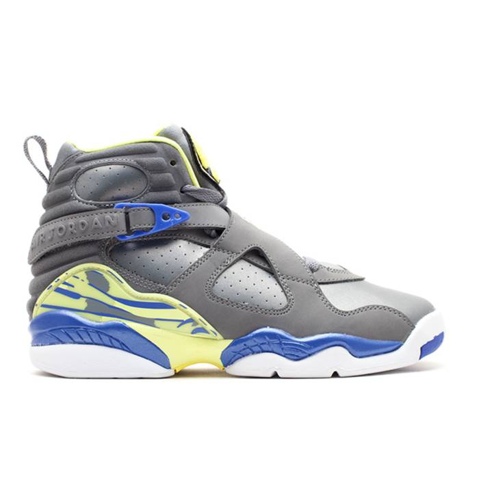 ナイキ エアジョーダン Air Jordan 【 Jordan 8 Retro Gs 'Laney' Youth Cool Grey/Vlt Frc-Electrc Yllw 】 レトロ ジュニア キッズ クール 灰色 グレー|スニケス