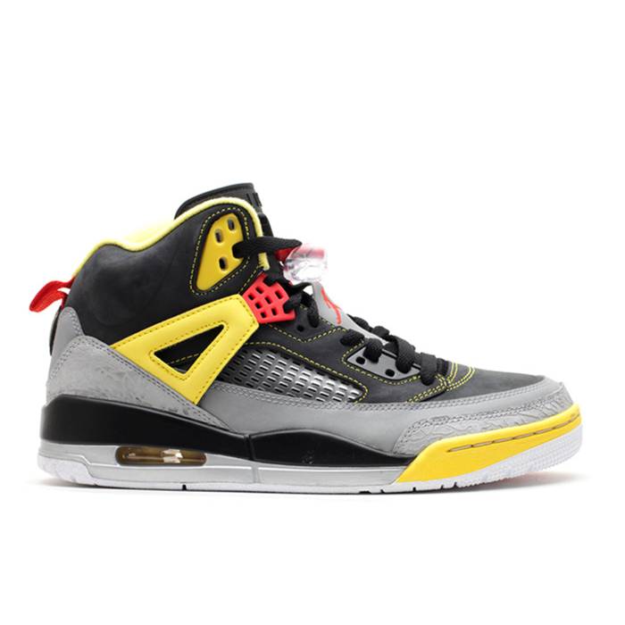 ナイキ　エアジョーダン Air Jordan 【 Jordan Spizike 'Metallic Silver' Men Black/Challenge Red-Metallic Silver-True Yellow 】 メンズ 黒色 ブラック yellow 黄色・イエロー