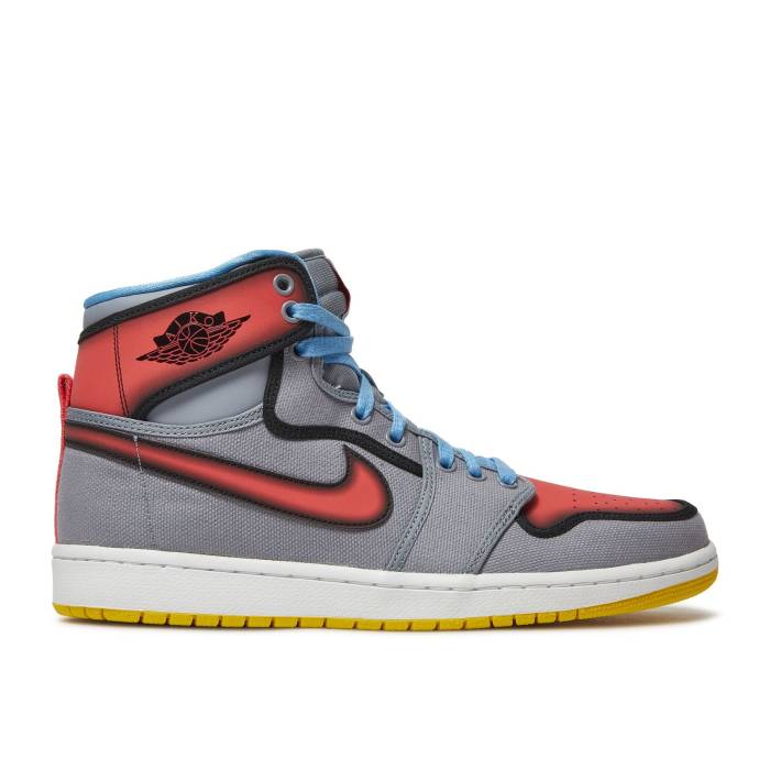ナイキ エアジョーダン Air Jordan 【 Ajko Retro Hi Rttg \u0027Barcelona\u0027 Men Stealth/Snbrst-Unvrsty Bl-Wht 】 レトロ メンズ ステルス