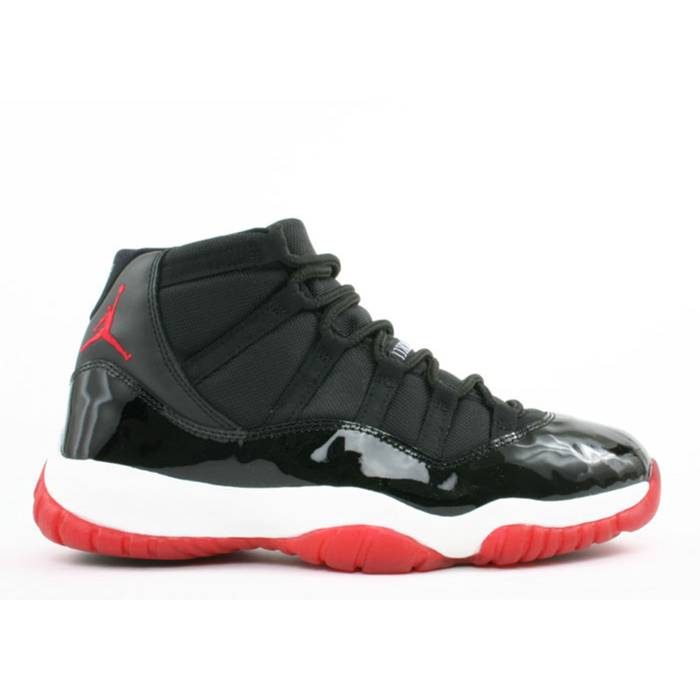 ナイキ エアジョーダン Air Jordan 【 Jordan 11 Retro Bred 2001 Men Black/Varsity Red-White 】 レトロ メンズ 黒色 ブラック