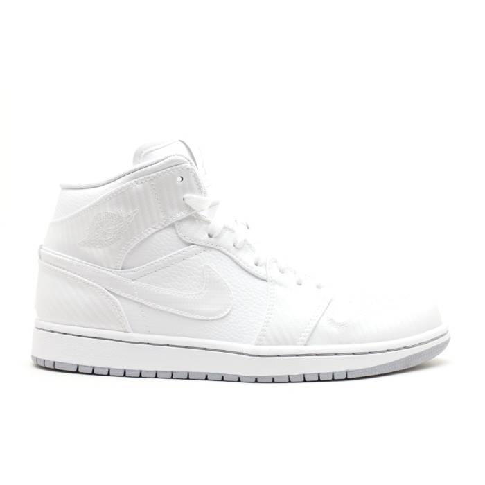ナイキ　エアジョーダン Air Jordan 【 Jordan 1 Phat 'White Wolf Grey' Men White/Wolf Grey/White 】 ファット メンズ 白色 ホワイト 灰色 グレー｜スニケス